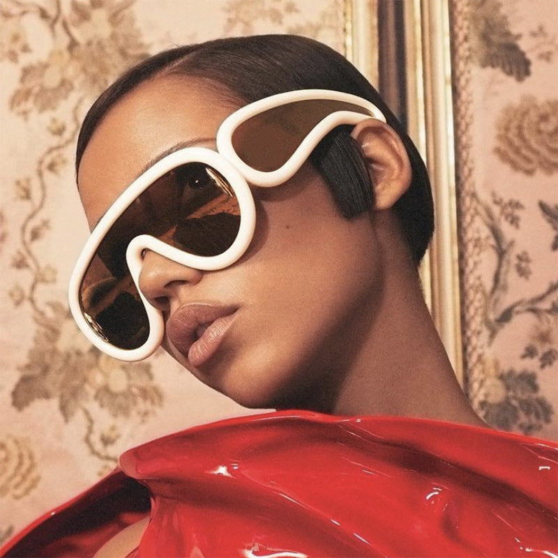 Women's fashionable sunglasses with removable lenses Bowlift