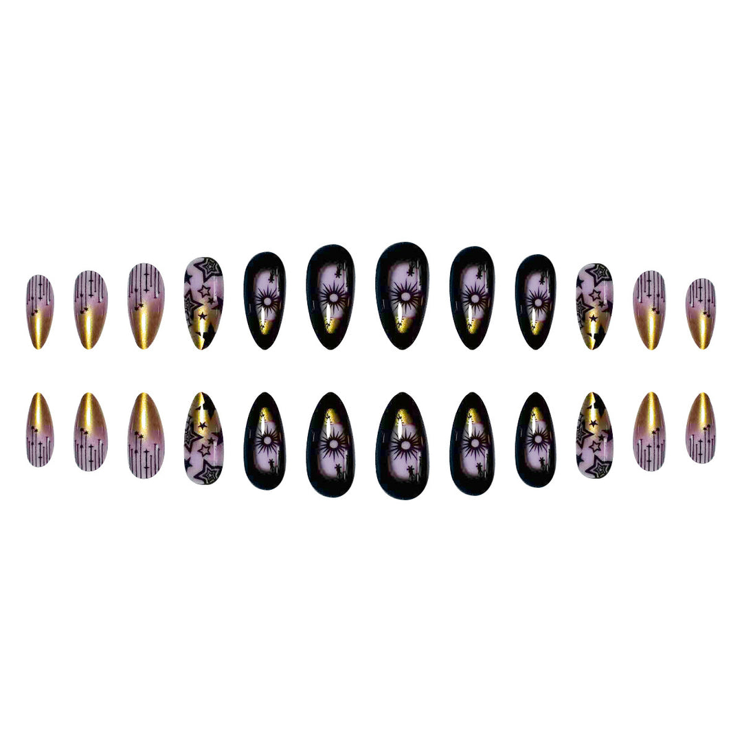 Decorative Stiletto Nail Art Extensions Bowlift