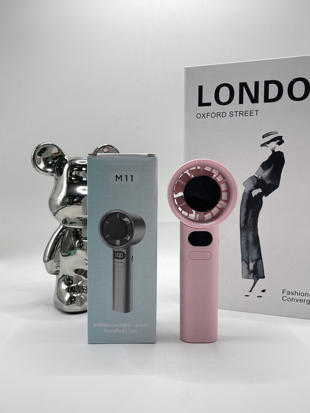 Women's Handheld Mini Fan with USB Charging Function Bowlift