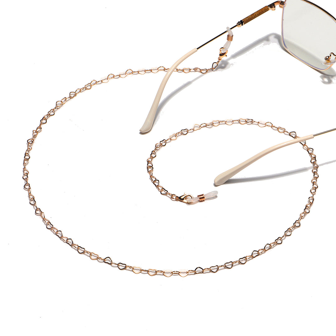 Heart-Shaped Link Necklace Bowlift