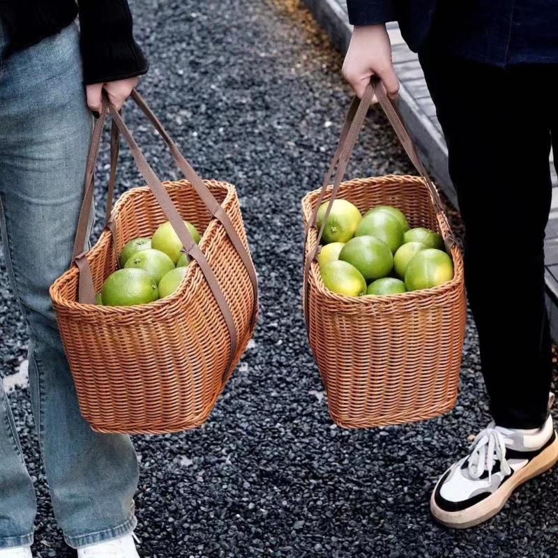 Handwoven Storage Tote Bowlift