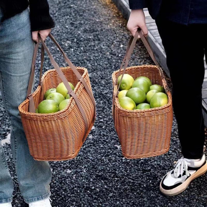 Handwoven Storage Tote Bowlift
