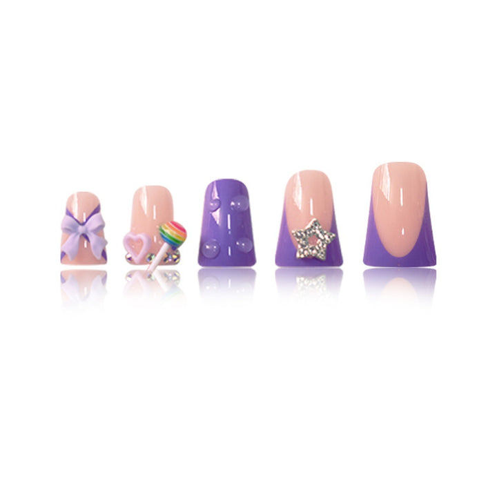 Playful Nail Art Extensions Bowlift