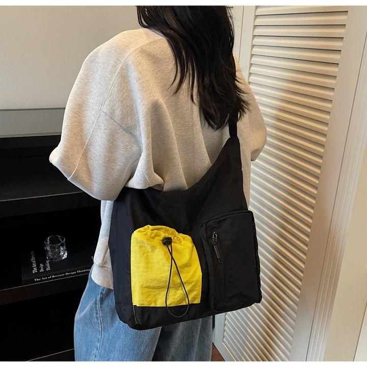 Practical Multi-Pocket Shoulder Bag Bowlift