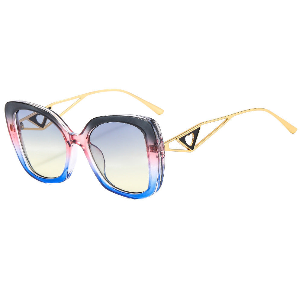 Ladies fashionable sunglasses with striking square frame design Bowlift