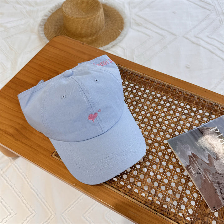Women's Cute Embroidered Cap Bowlift