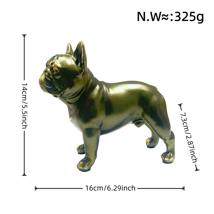 Decorative figure of a French Bulldog Bowlift