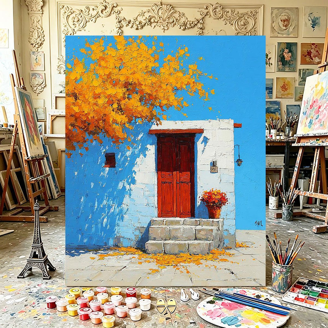 Autumn-Inspired Landscape Canvas Art Bowlift