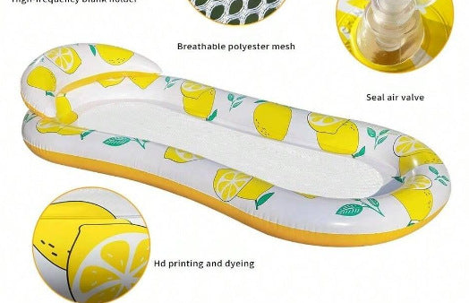 Women Inflatable Lounger with Ergonomic Headrest Bowlift