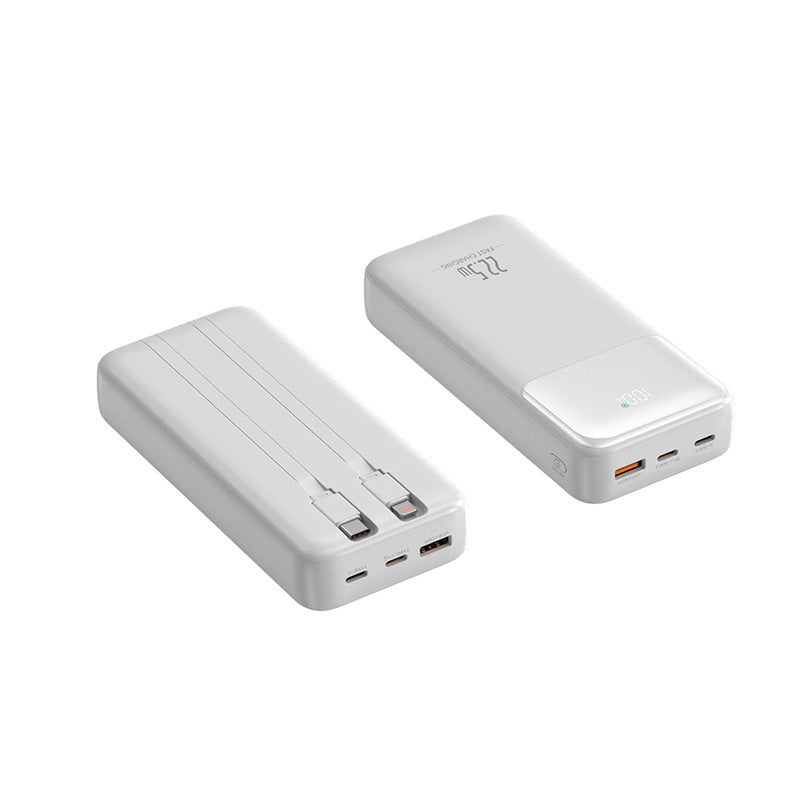 Portable power bank with USB-C and fast charging function Bowlift