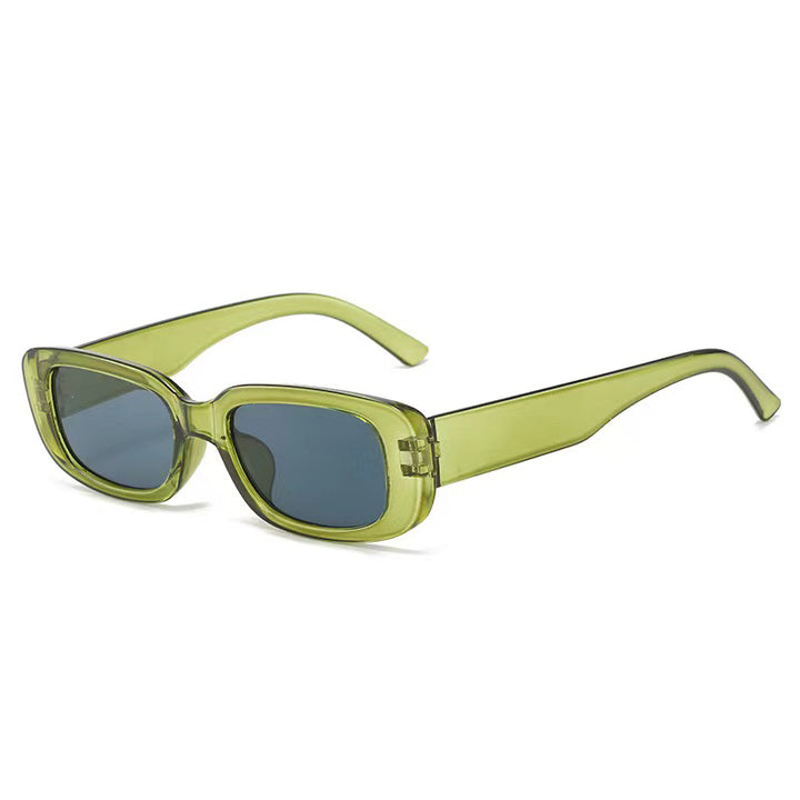 Women's fashionable rectangular sunglasses with adjustable nose pads Bowlift