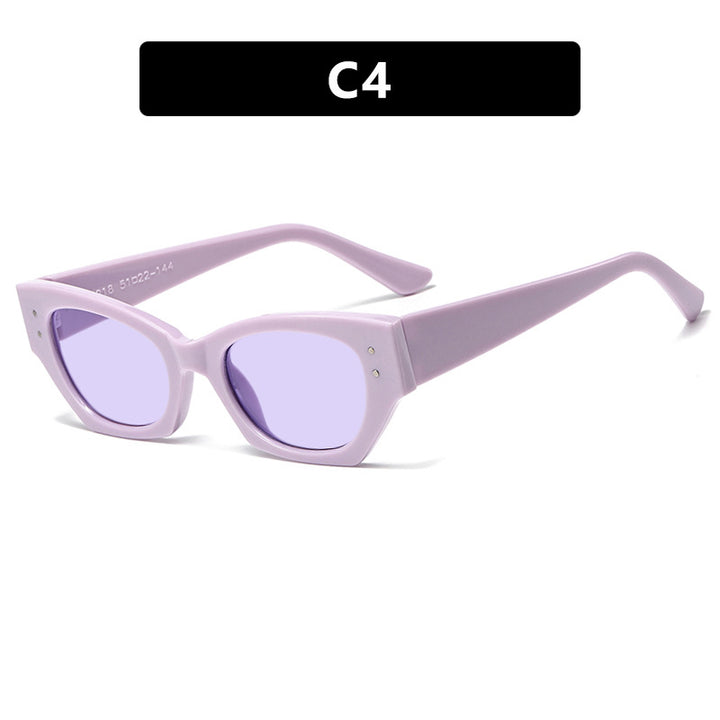 Women's trendy Cat-Eye sunglasses with elegant plastic frame Bowlift