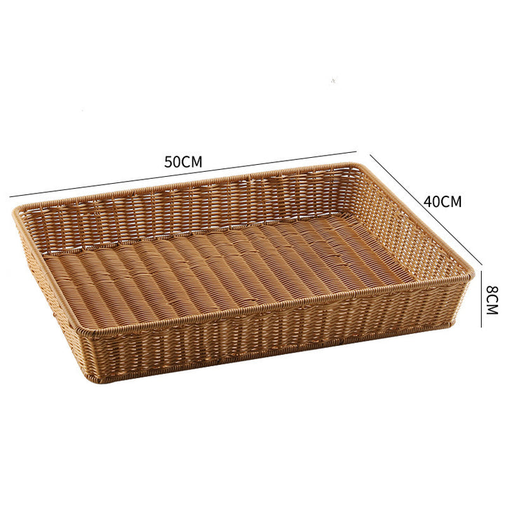 Natural Woven Storage Tray Bowlift
