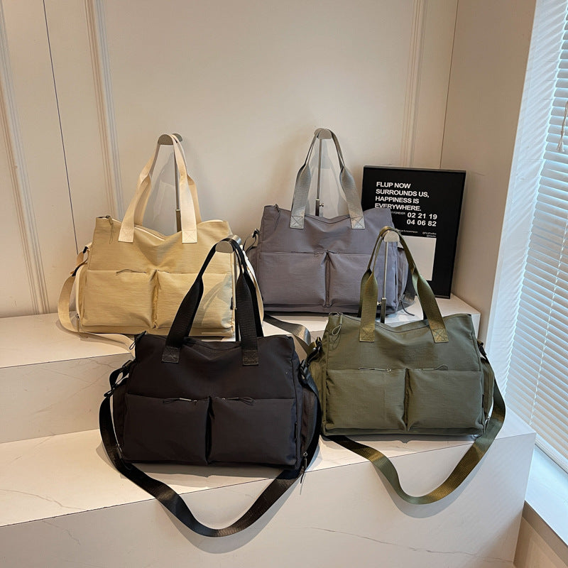 Men's Everyday-Friendly Tote Bag with Multiple Compartments Bowlift