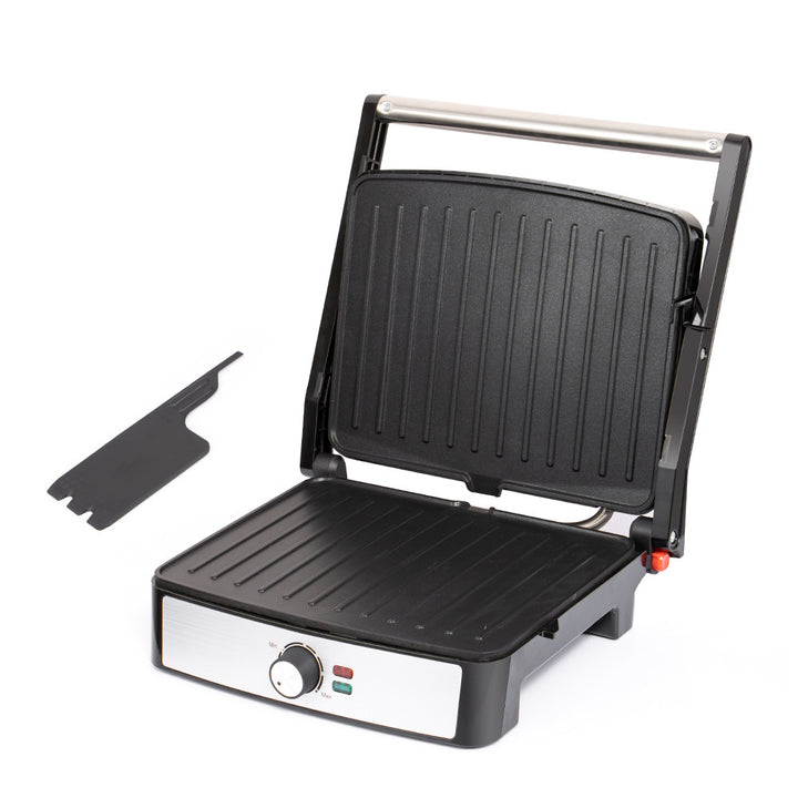 Electric Grill Press with Non-Stick Cooking Surface Bowlift