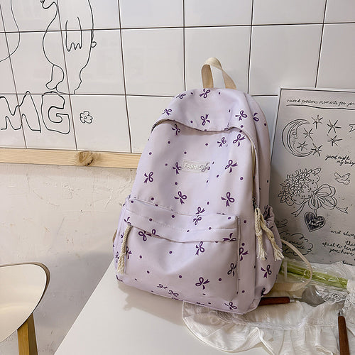 Playful Patterned Backpack