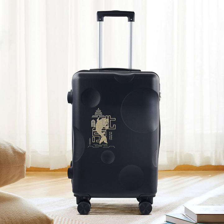Ergonomic Hard-Shell Carry-On Suitcase Bowlift
