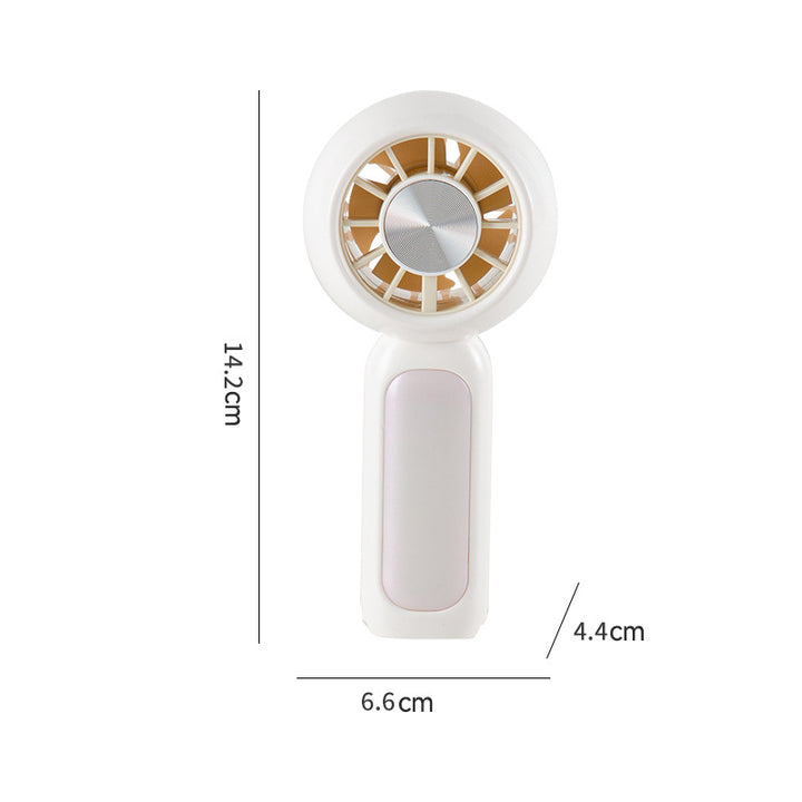 Unisex Portable Hand Fan with Flexibly Adjustable Cooling Bowlift