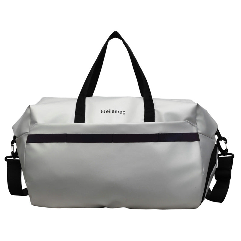 Sporty Travel Duffel with Versatile Compartments and Water-Repellent Material Bowlift
