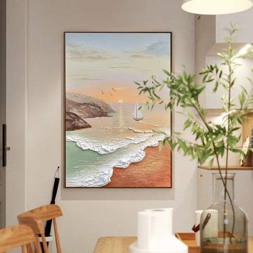 Scenic Seascape Canvas Artwork