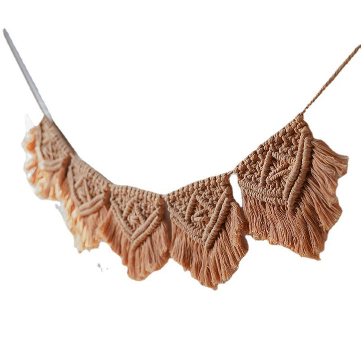 Decorative Macrame Banner Bowlift