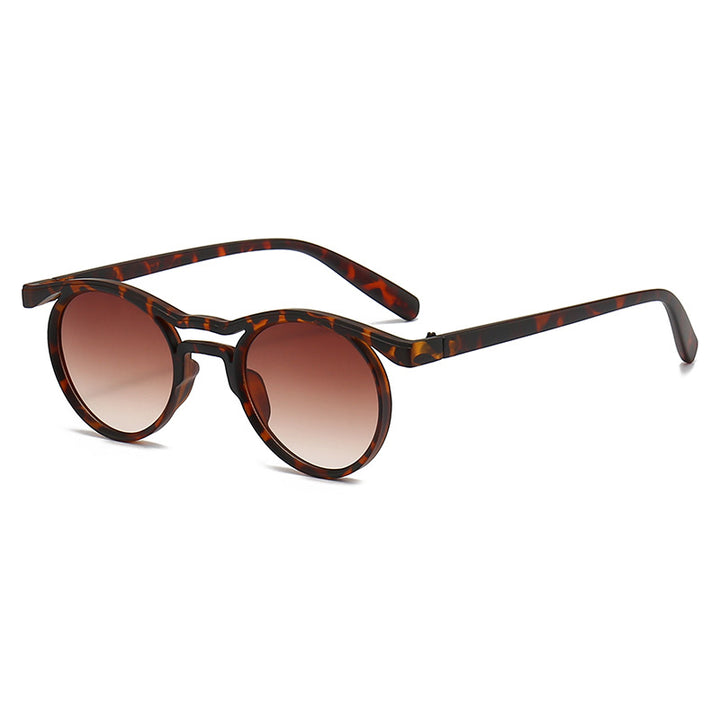 Ladies fashionable round sunglasses with UV protection Bowlift