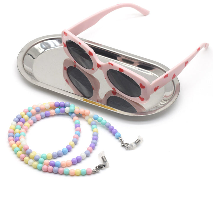 Colorful Beaded Eyewear Chain Bowlift