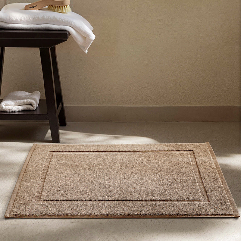 Soft Textured Round Bath Mat Bowlift