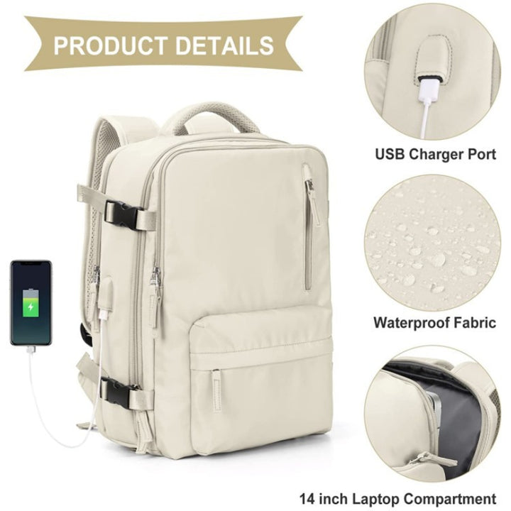 Versatile laptop backpack with intelligent organization system Bowlift