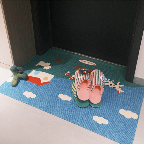 Playful Cartoon Character Area Mat Bowlift