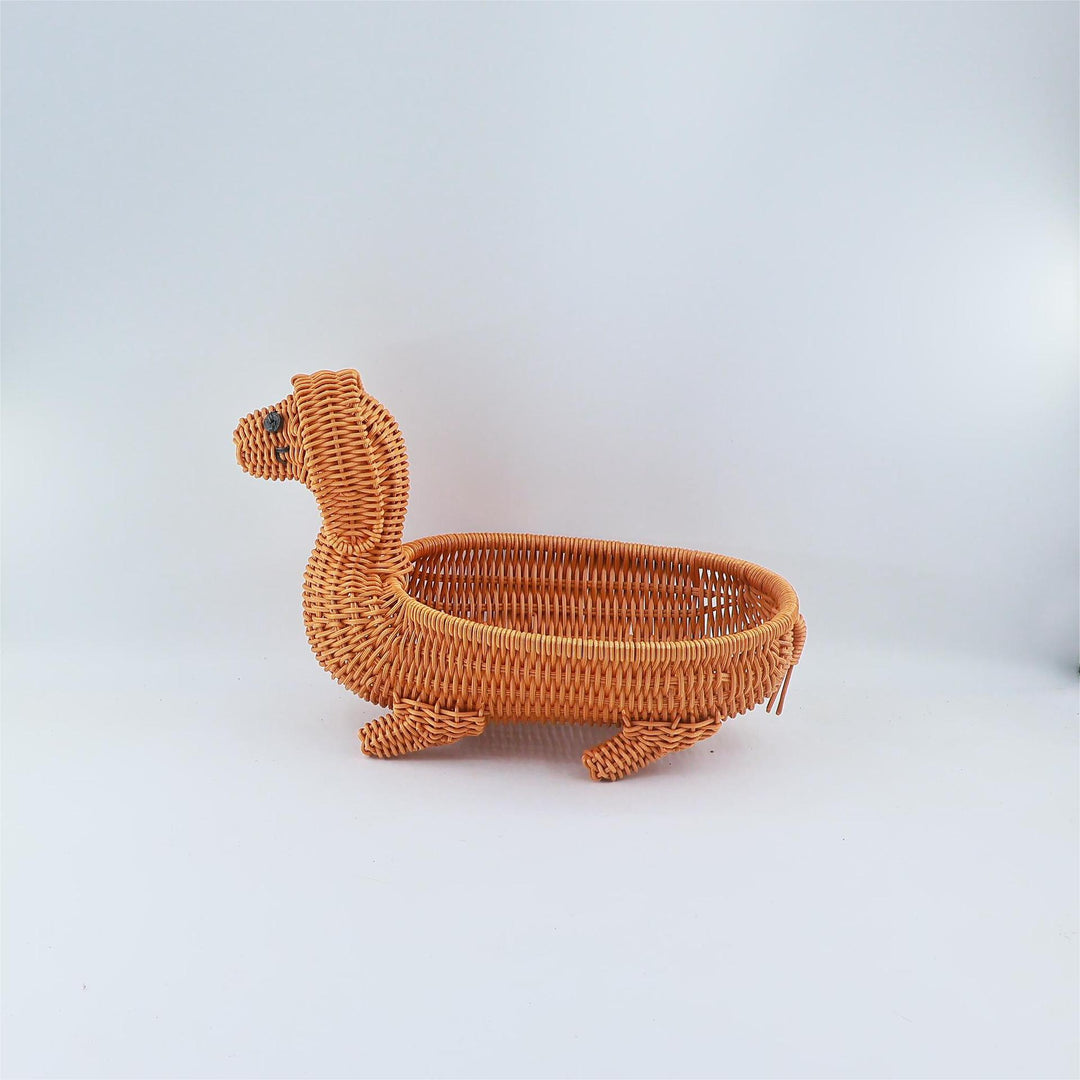 Women Decorative Animal-Shaped Basket Bowlift