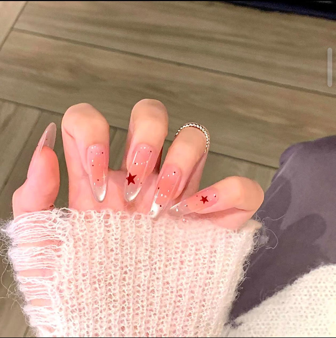Artistic Themed Press-On Nails Bowlift
