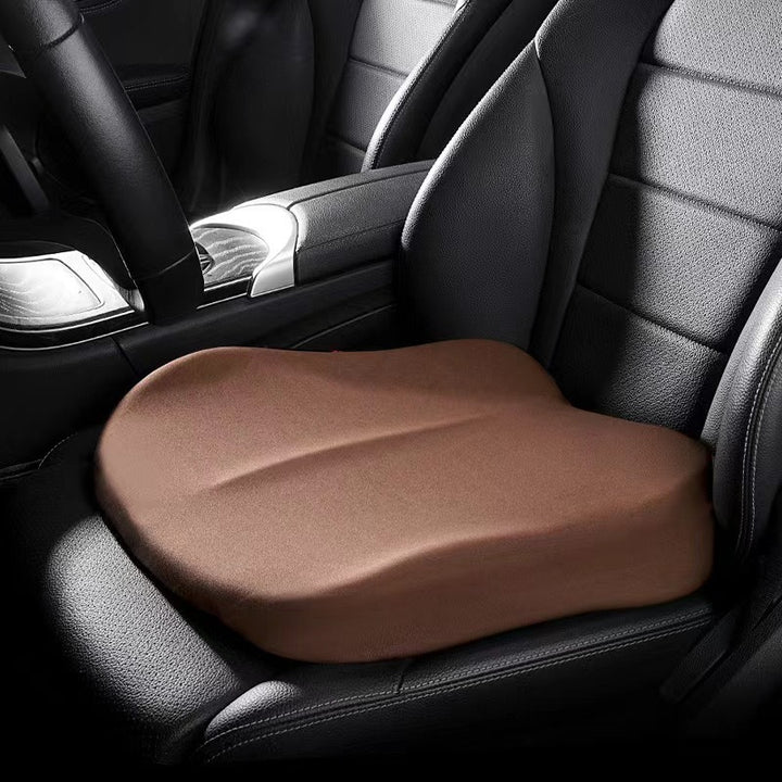 Ergonomic Memory Foam Car Seat Cushion with Contoured Lumbar Support Bowlift