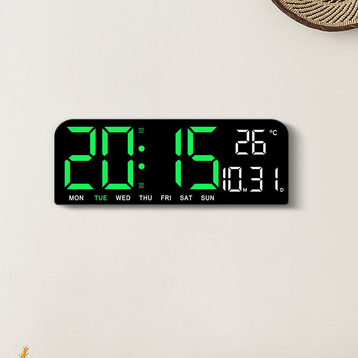 Digital Multifunctional Alarm Clock with Temperature Display Bowlift