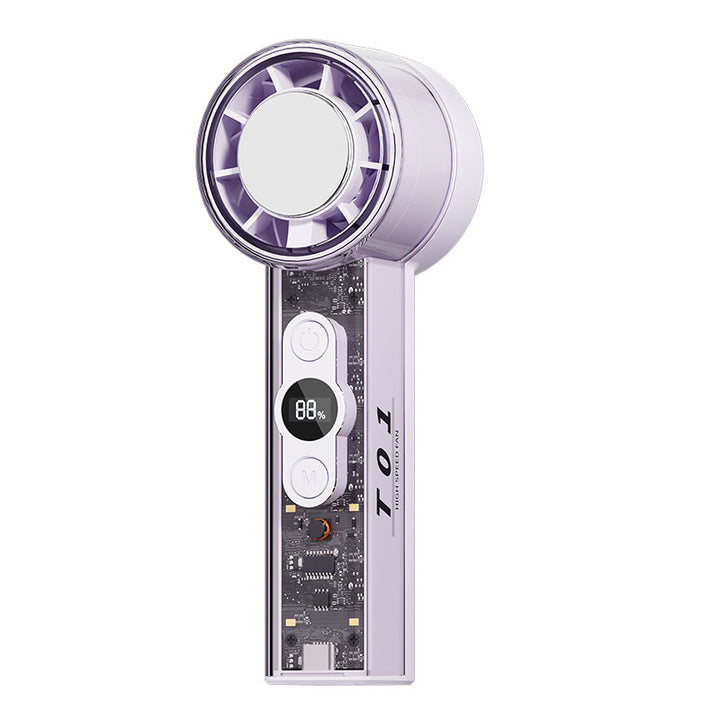 Unisex High-Performance Digital Handheld Fan Bowlift