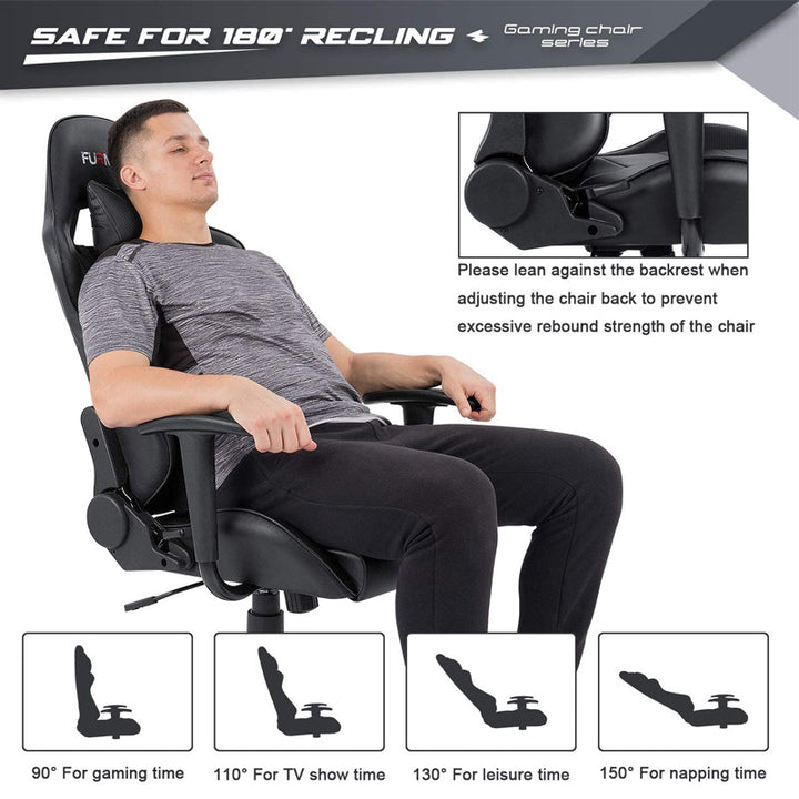 Ergonomic Gaming Chair Bowlift