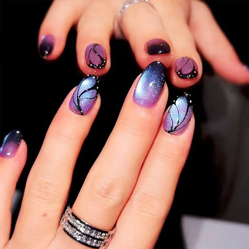 Artistic Ombre Glitter Nail Art Set Bowlift