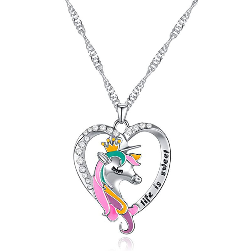 Playful Cat-Themed Jewelry Pendant Necklace Bowlift