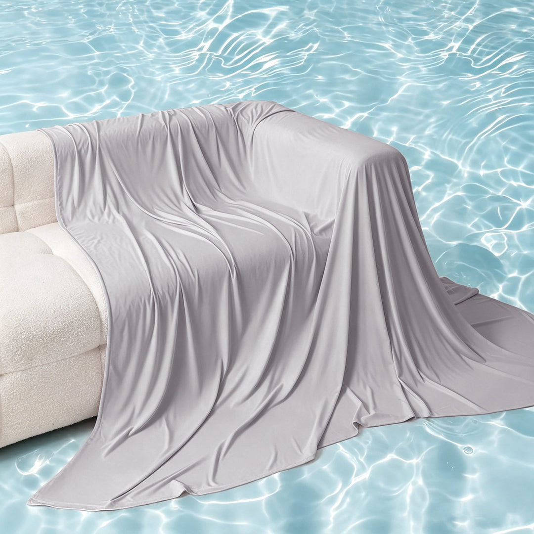 Unisex nan extra soft stretch sofa blanket made of microfiber as a versatile sofa cover Bowlift