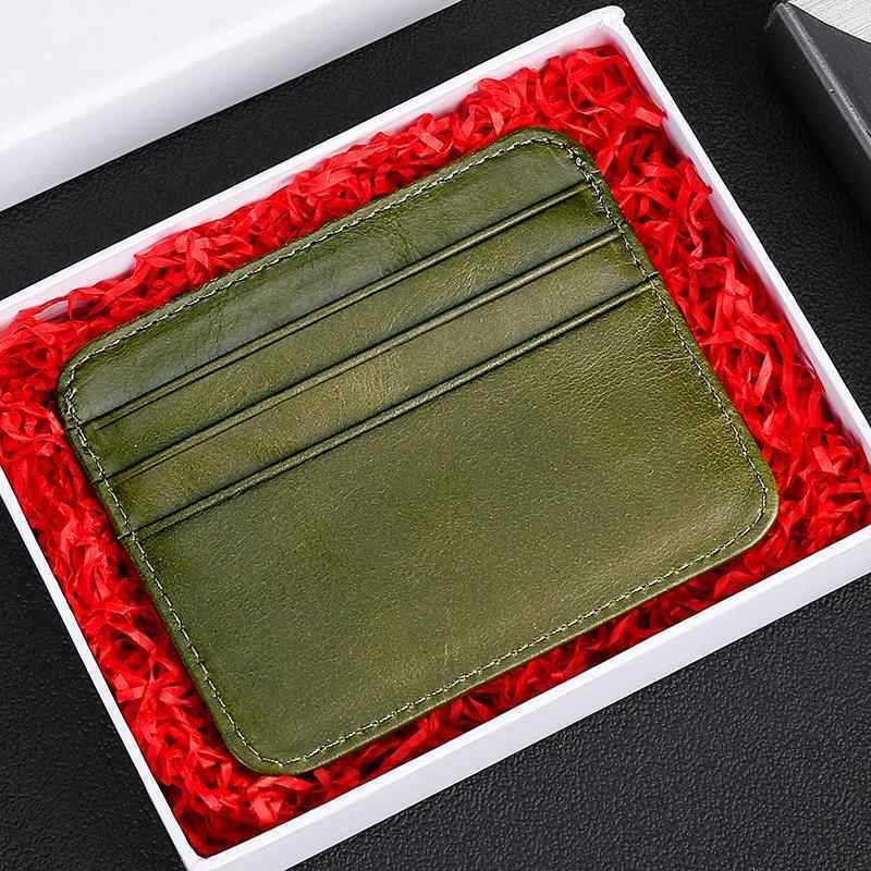 Minimalist Leather Card Holder Bowlift