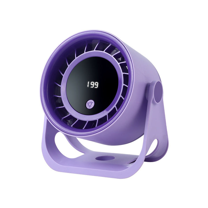 Women's compact table fan with digital display Bowlift