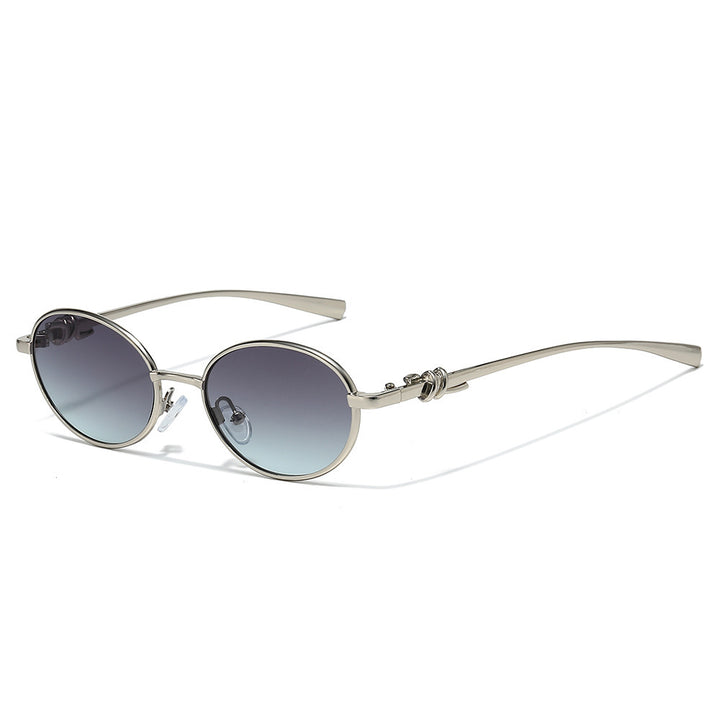 Oval Frame Fashion Sunglasses Bowlift