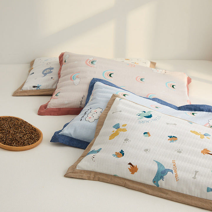 Cozy pillow with colorful rainbow motif Bowlift