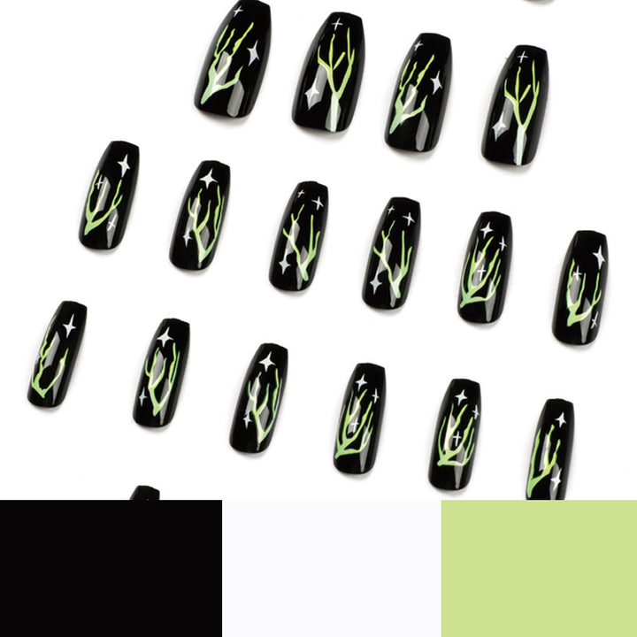 Creative Nail Art with Neon Motif Bowlift