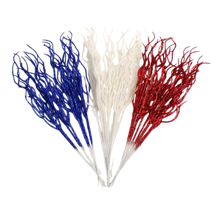 Unisex decorative star branch with berries and flexible wire stem for wreath and table decoration Bowlift