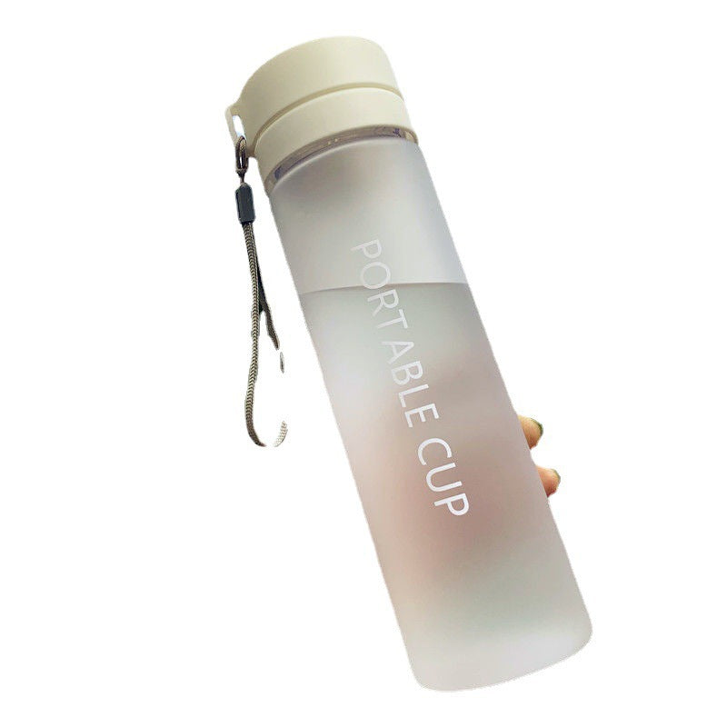 Women's portable water bottle with practical cleaning system Bowlift