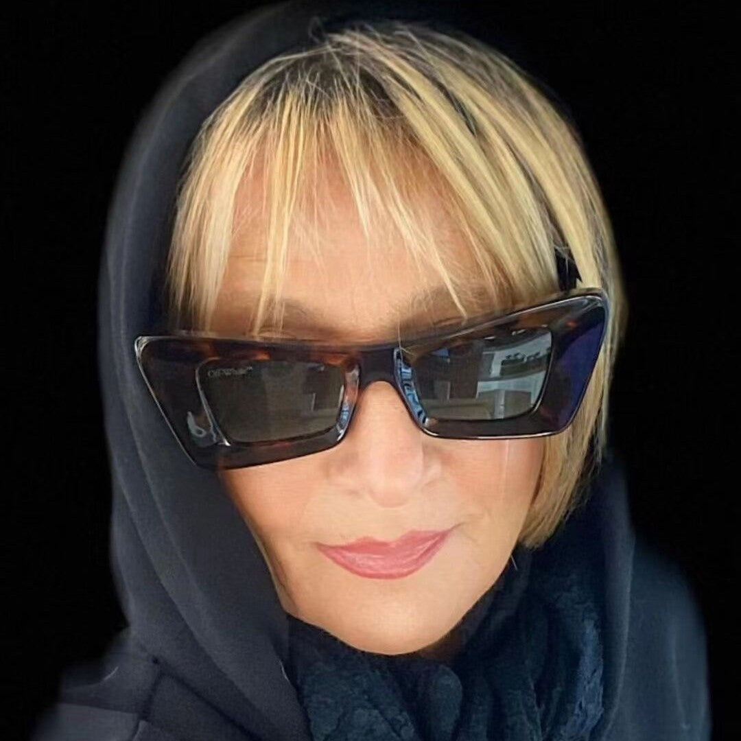 Women's trendy sunglasses with angular design Bowlift