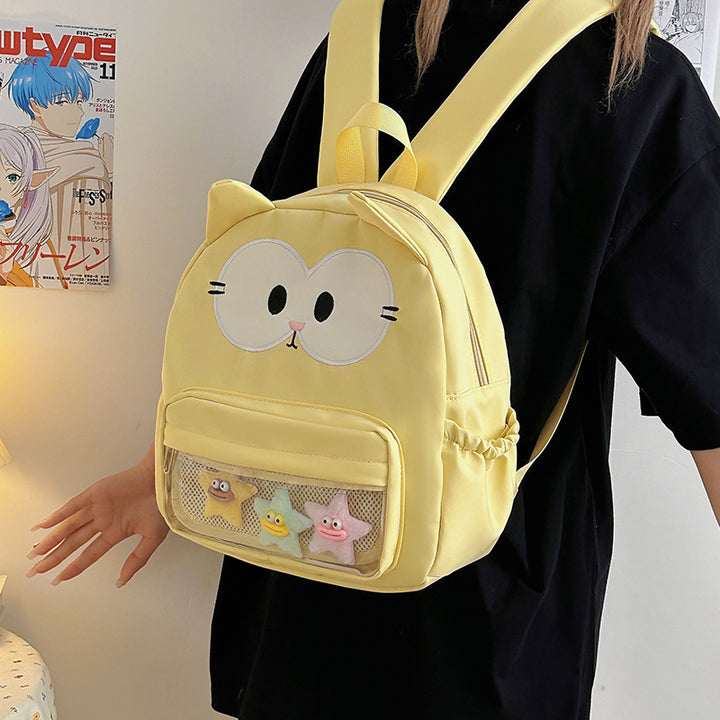 Plush Backpack with Playful Animal Design Bowlift