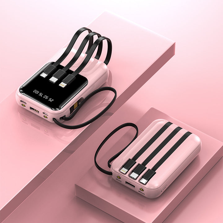 Powerbank with multifunctional connections Bowlift