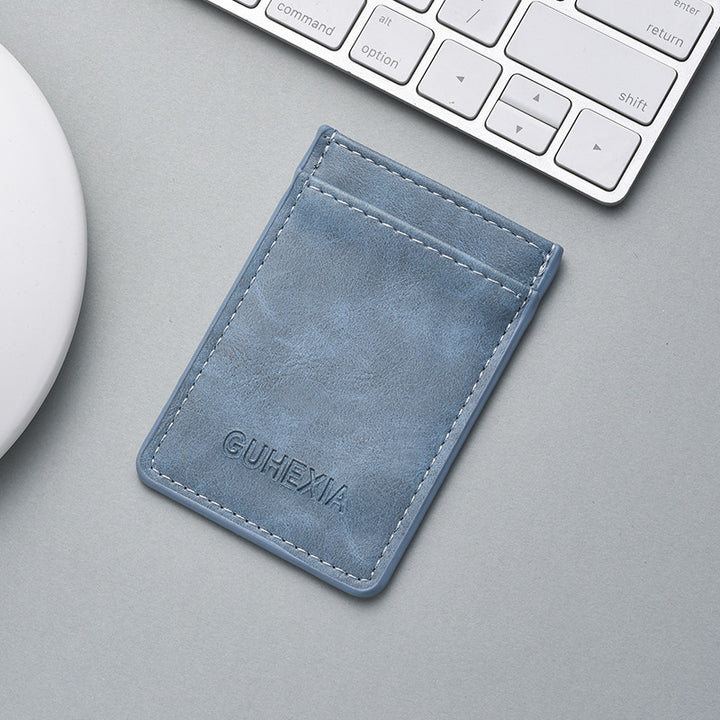 Sleek Leather Card Holder Bowlift